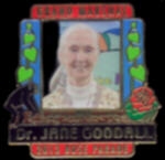 DR JANE GOODALL PIN ROSE PARADE 2013 GRAND MARSHALL PIN